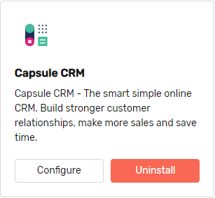 Integrating CircleLoop with Capsule CRM