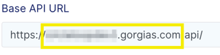 Gorgias - Domain From API Base URL