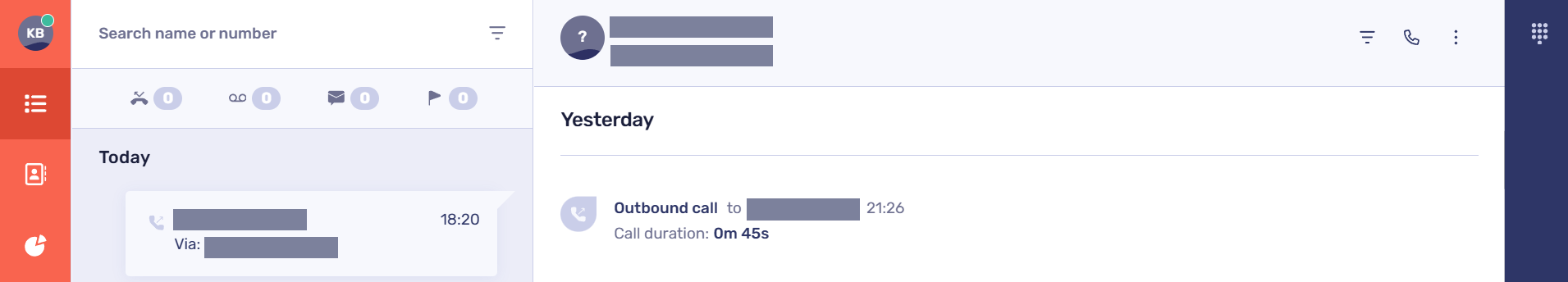 Call activity