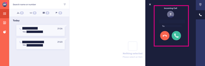 Features during a call 01