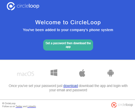 Nice Loop Log In Registration, Logging in, Downloading & Installing the CircleLoop Apps
