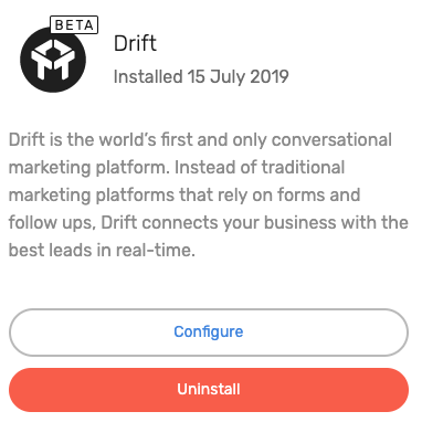 Drift Integration