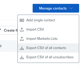 Drift contacts