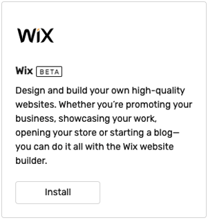 wix-install